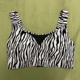 thumbnail image 6 of Bras for Women Leopard Print Seamless Bra Sports Bras Cotton Bra for Women Lifting Bra Push up Bra Bras for Women Full Coverage Sleep Bras T-shirt Bras for Ladies,Multicolor,4XL, 6 of 7