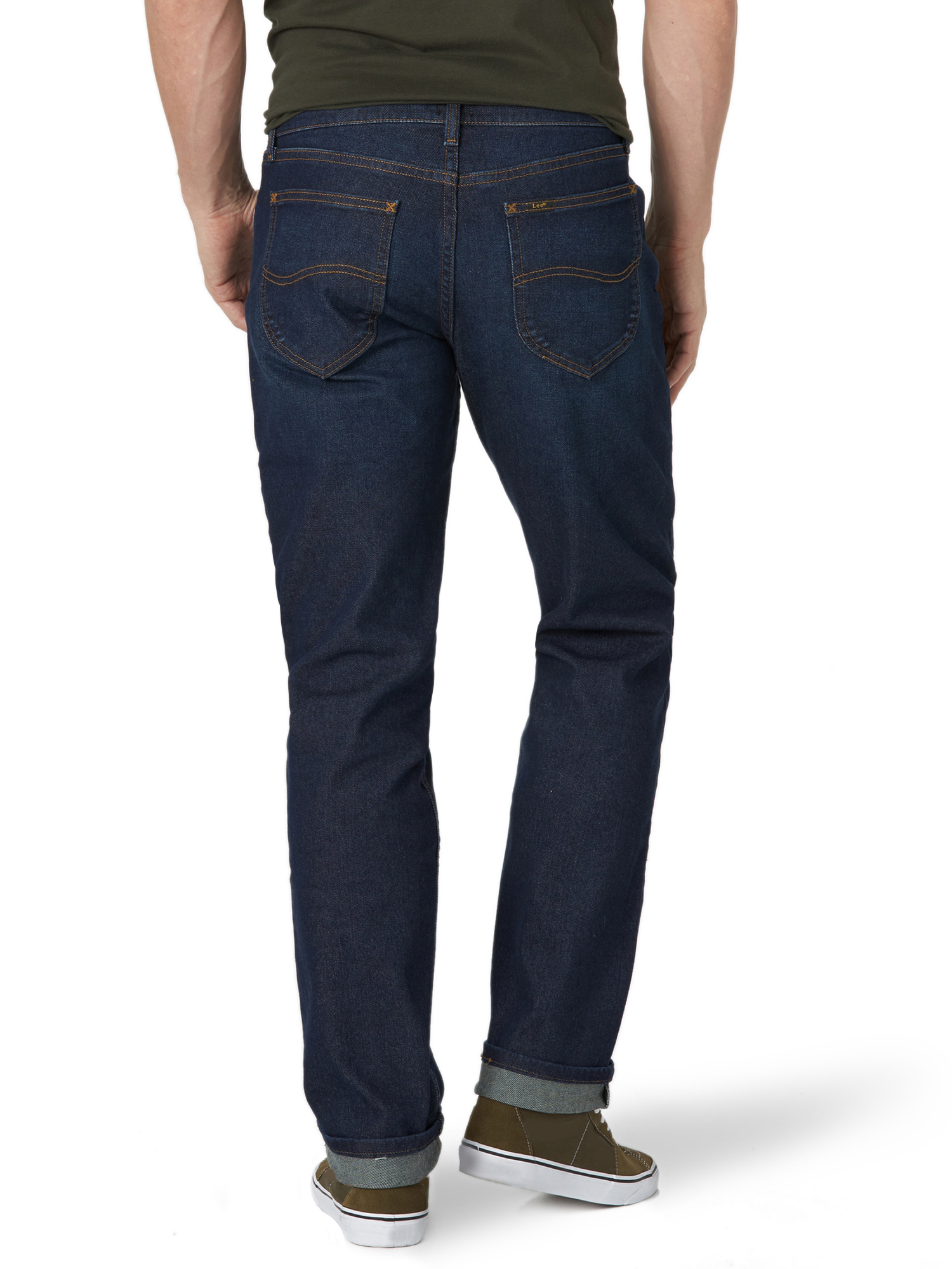 Lee Men's Legendary Denim Five Pocket Athletic Taper Jeans - Walmart.com