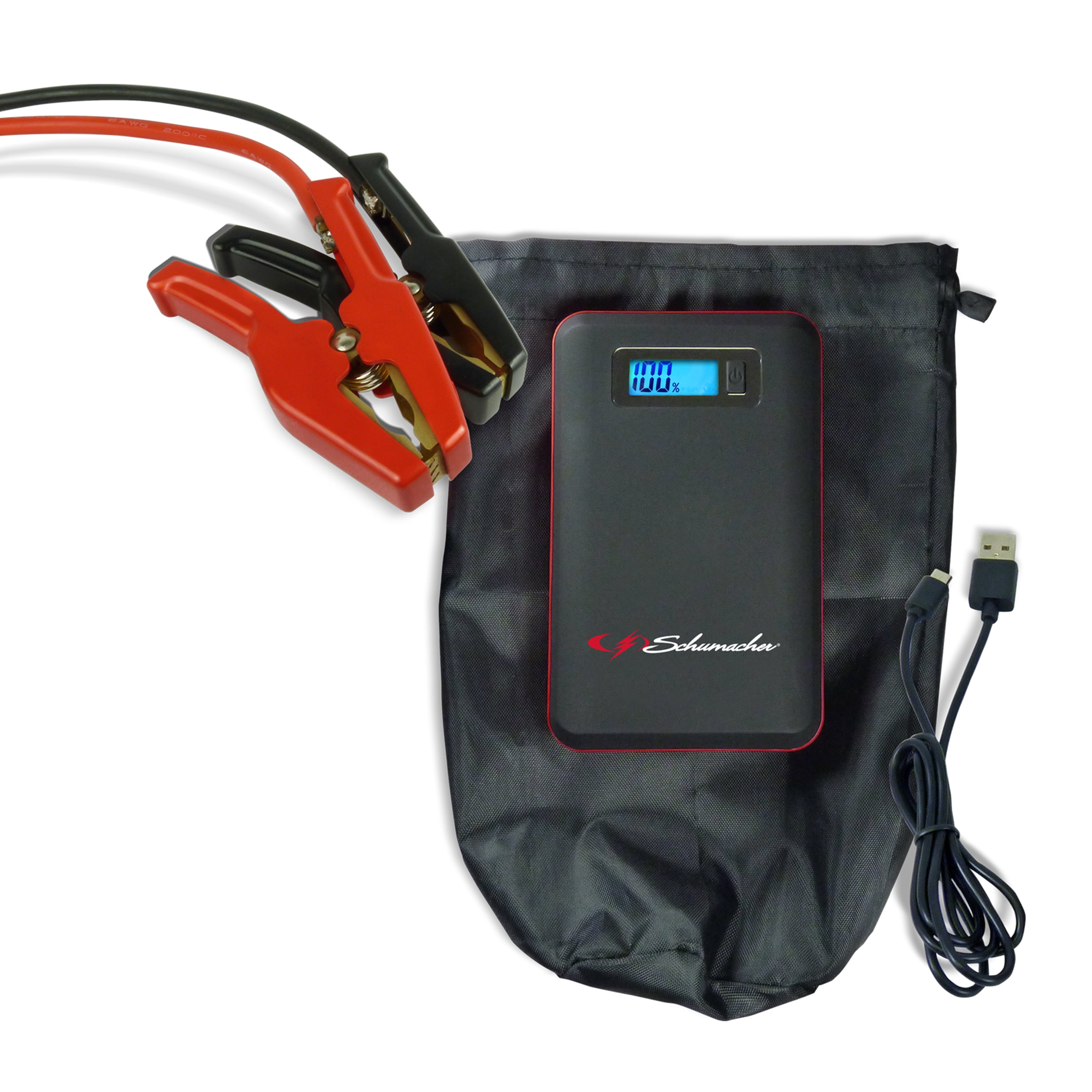 Schumacher Electric Rechargeable Lithium Jump Starter and Power