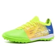 thumbnail image 3 of Zapatos de fútbol para hombre y niño, botas de fútbol ultraligeras con pinchos largos, ultraligeras, antideslizantes, deportivas, de césped, cómodas para interiores, 3 of 4