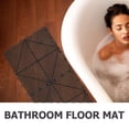 thumbnail image 3 of Raindrops 2Pcs Black Garage Floor Tiles Interlocking Drainage Mat Non Slip Multifunctional, 3 of 6