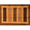 thumbnail image 1 of Ahgly Company Indoor Rectangle Abstract Orange Modern Area Rugs, 3' x 5', 1 of 4