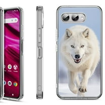 Shockproof Phone Case for T-Mobile Revvl 8, by OneToughShield - Arctic Wolf