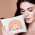 thumbnail image 2 of Bolsas de cosméticos Mumufy Rainbow, 50 unidades, de lona, impermeables, para mujer, 2 of 7