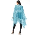 thumbnail image 5 of Châle de Soirée pour Femmes, Surdimensionné, à Perles, à Franges et à Paillettes, 5 of 5