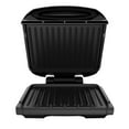 Foreman 4Serving Removable Plate Electric Grill and Panini Press, Black, GRP1060B