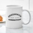 thumbnail image 3 of CafePress - Greenwich Connecticut Mugs - 11 oz Ceramic Mug - Novelty Coffee Tea Cup, 3 of 4
