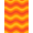 Orange, Pattern 2, variant on Design&I 8'x10' Washable Area Rug Snag-Free Orange Funky Bold Asymmetric Composition Vivid Decorative Classroom for Dining Room, Large Office, Lounge