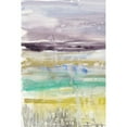 thumbnail image 3 of Goldberger, Jennifer 13x18 Black Modern Framed Museum Art Print Titled - Purple Coast I, 3 of 5