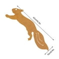 thumbnail image 6 of Joernso 1/4/5Pcs Rusty Bird Silhouette Garden Decoration Weather-proof Outdoor Courtyard Yard Backyard Lawn Metal Chick Duck Squirrel Iron Art Stake Ornament, 6 of 8
