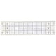 thumbnail image 2 of Rectángulo Ruler Firma Suministros de sastrería Diseño hueco Herramientas de medición Accesorios de costura Suministros de acolchado con precisión clara Guardurnaity HA012514-00, 2 of 7