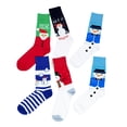 thumbnail image 2 of Christmas Socks for Men&Women, 6 Pack Womens Christmas Socks, Xmas Crew Socks US Size 6-13(Style 02), 2 of 4