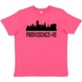 thumbnail image 3 of Inktastic Providence Rhode Island City Skyline Youth T-Shirt, 3 of 5