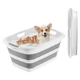 thumbnail image 1 of VEVOR Dog Bathtub, Foldable Pet Bathing and Grooming Shower Station,, 1 of 5