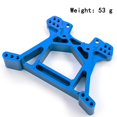 thumbnail image 3 of Riwcyla Remote Control Alloy Rear Shock Tower replacement for TRAX4 110 4WD Rustler 4X4(VXL), Hoss(VXL),Replaces Part 6738(BLUE), 3 of 6