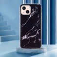 thumbnail image 5 of Dteck for iPhone 13 mini 5.4 inch Case,Marble Texture Design Shockproof Flexible Soft TPU Lightweight Slim Cover Skin Anti Scratch IMD Phone Case,Black Marble, 5 of 5
