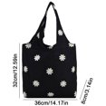 thumbnail image 4 of Bolso de viaje para mujer, bolso de mano de lona con margaritas bonitas para niñas, bolso de compras portátil Tmvgtek Para Estrenar, 4 of 4