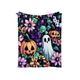 thumbnail image 3 of Zeyigg Halloween Throw Blanket Soft Cozy for Couch Bed Spooky Decorative Plaid Gift Party Home Decor A, 3 of 3