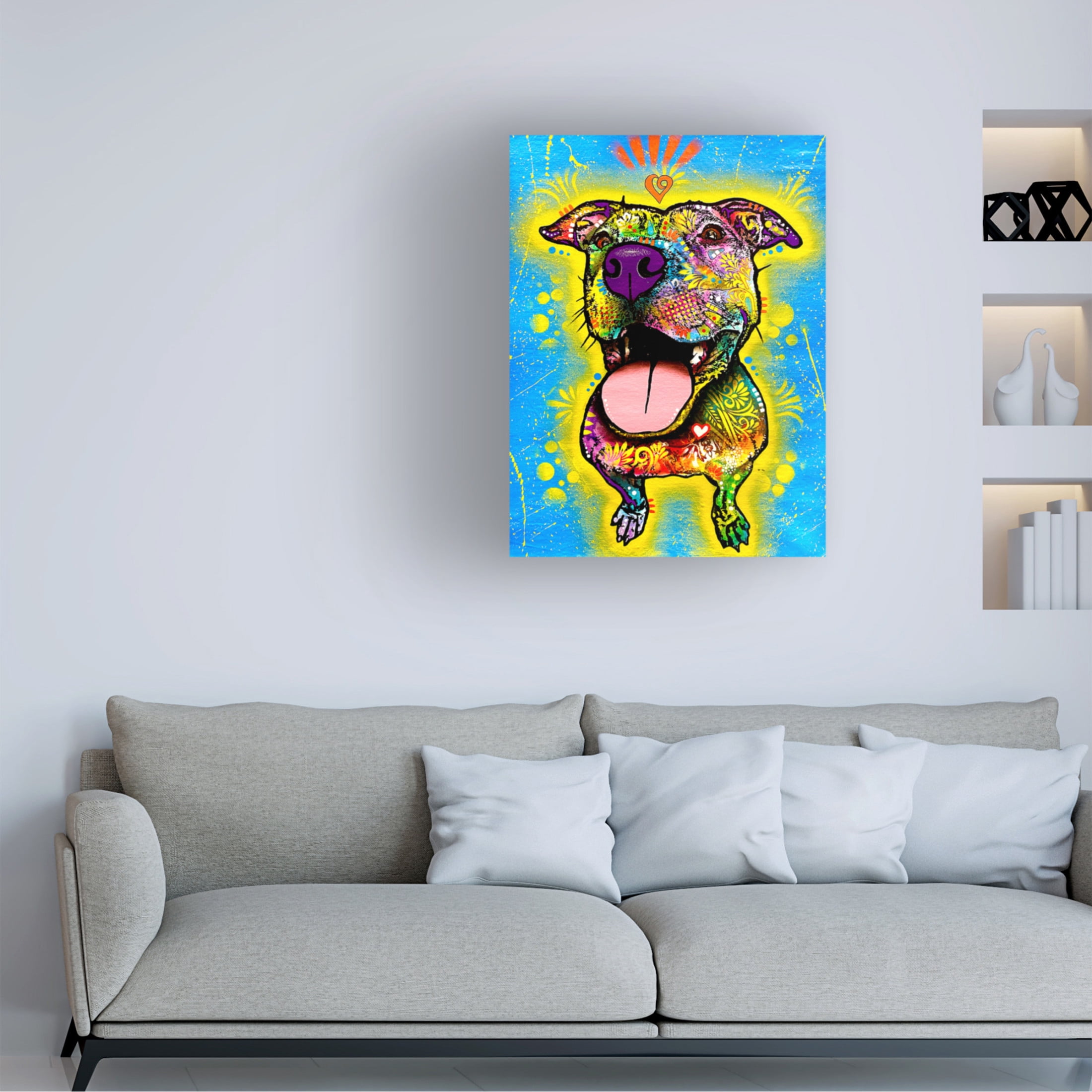 Canvas Wall Art - Dean Russo 'Laughter' Wall Art for Living Room, Bedroom, or Office Décor by Trademark Fine Art - 18 x 24 Inches