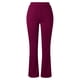 thumbnail image 2 of Leggings de yoga de cintura alta para mujer - Pantalones deportivos para entrenar, color liso, cintura elástica - Ropa deportiva para todas las estaciones, 2 of 2
