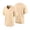 Beige, variant on ZVNAΖH Kids Boys' V-Neck Quick Dry Soccer Jersey, Breathable Mesh Short Sleeve Sports T-Shirt for 3-15Y
