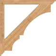 thumbnail image 3 of Ekena Millwork 3 1/2"W x 48"D x 48"H Balboa Traditional Smooth Bracket, Western Red Cedar, 3 of 4