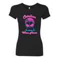 thumbnail image 2 of Catalina Wine Mixer Island Prestige Movie| Womens Pop Culture Slim Fit Junior Tee, Black, Small, 2 of 4