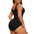 thumbnail image 3 of MANIFIQUE 2 Piece Shapewear Bodysuit for Women Tummy Control Slim Fit Sleeveless Round Neck Body Suit, 3 of 7