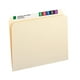 thumbnail image 1 of Carpeta de archivos Smead con pestañas de corte recto, tamaño carta, 100 unidades, 1 of 6
