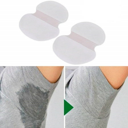 HERCHR Sweat Pads, 1 Pairs Disposable Underarm Sweat Pads Armpit Deodorant Antiperspirant, Disposable Underarm Sweat Pads Armpit Deodorant