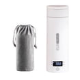 thumbnail image 4 of jifeng Electric Car Kettle 12V Small Tea Coffee Kettle 4 Temperature Controls Leakproof, 4 of 9