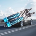 thumbnail image 5 of Amortiguador de aluminio ajustable de 2x 108 mm para RC Truck Car Blue Tmvgtek libre de BPA, 5 of 5