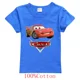 thumbnail image 3 of Camisetas de algodón para niños de Pixar Cars Lightning McQueen, camisetas casuales de dibujos animados para niños, camisetas para niños, niñas y adolescentes, 3 of 5