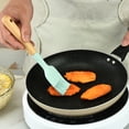 thumbnail image 4 of El utensilio libre no tóxico de los artilugios de la cocina de la manija de madera 2PCS fijó para el Cookware antiadherente, 4 of 5