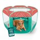 thumbnail image 1 of Pet Playpen | Mesh Open-Air Dog Playpen/Exercise Pen, Sailor Blue, X-Large, 1 of 9