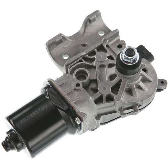 A-Premium Front Windshield Wiper Motor Compatible with Honda Accord 2013 2014 2015 2016 2017, Coupe/Sedan, 4-Pin, Replace# 76505-T2F-A01, 76505-T3V-A01