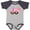 Heather and Navy, variant on Inktastic Easter Jelly Bean Truck Girls Baby Bodysuit