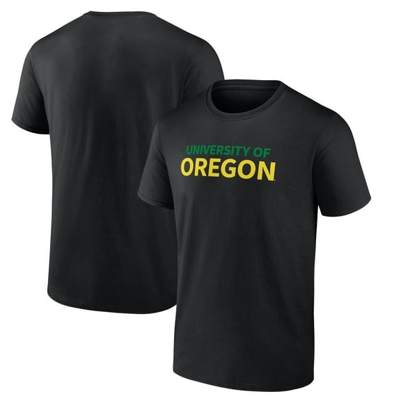 Men's Black Oregon Ducks University T-Shirt