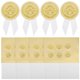 thumbnail image 3 of Competition Medal Sticker 36Pcs Award Children School Matches Gold Crown Shape Decoration, 3 of 4