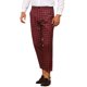 thumbnail image 4 of Pantalones de vestir de cuadros INSPIRE CHIC para hombre, corte ajustado, estilo houndstooth, recortados, 32 rojo, 4 of 5