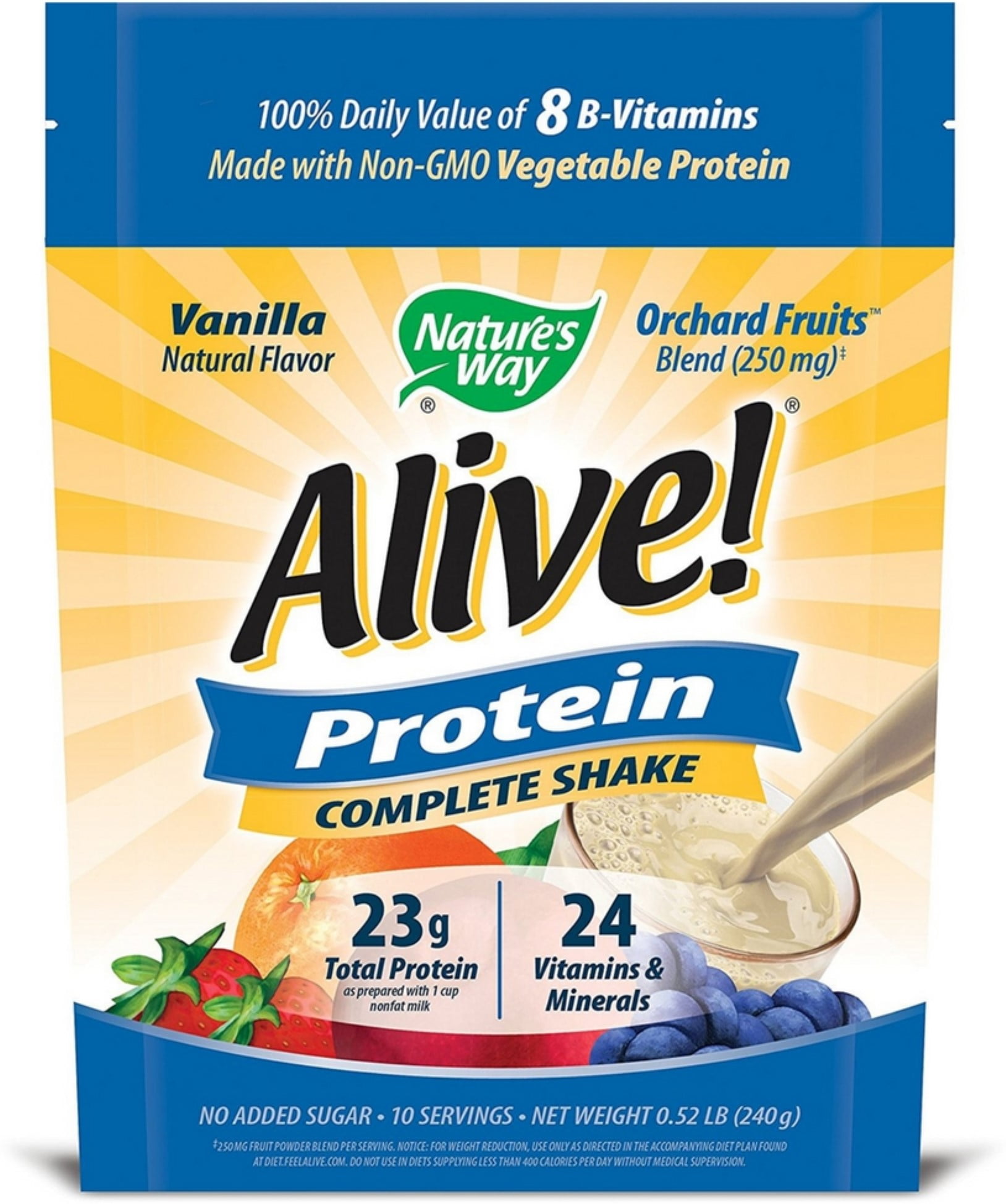 Nature's Way Protein Complete Shake, Vanilla 8 oz