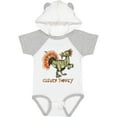 thumbnail image 3 of Inktastic Clever Turkey Thanksgiving Dinosaur Boys or Girls Baby Bodysuit, 3 of 5