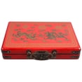thumbnail image 2 of MasteelfCA Wooden Mahjong Box Retro Mahjong Case Handheld Mahjong Box Mahjong Packing Gift Box, 2 of 9