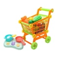 thumbnail image 1 of Juguetes de carrito de compras de KDS, juego de simulacro, juguete de la tienda de comestibles, mini carro de supermercados, vegetales de fruta para, 1 of 9