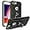 Black, variant on Phone Case for iPhone 6/6S Plus iPhone 7 Plus iPhone 8 Plus,Military Grade Protective Cases Cover with Ring Car Mount Kickstand for iPhone 6/7/8 Plus - Black