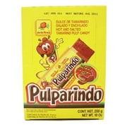 Pulparindo, Tamarind Xtra Hot & Salted, Count 20 (0.5 oz) - Sugar Candy / Grab Varieties & Flavors