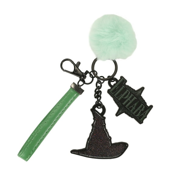 Wicked Elphaba Hat Pom Keychain