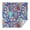 Blue Paisley and-1, variant on Blue Paisley and Floral Pattern Square Tablecloth,Waterproof Square Table Cover,Wipeable Spillproof Washable Table Cover for Home Kitchen Party Decor 42"X42"(107x107cm)