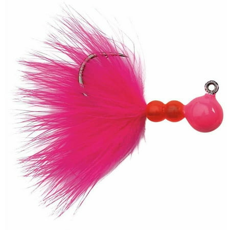 Live Bait Jig - Yakima Bait Maxi Jig, 1/8 oz, Pink Fluorescent