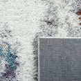 thumbnail image 6 of Safavieh  Berber Shag Chandita Rug Blue Rust/Ivory 4'5" x  6'5" 4' x 6' Indoor Living Room,Bathroom,Bedroom Rectangle, 6 of 8